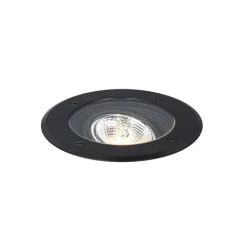 QAZQA Gartenbeleuchtung|Bodenstrahler Außen*Moderner Außen-Bodenstrahler schwarz AR70 verstellbar IP65 - Delux