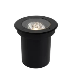 QAZQA Gartenbeleuchtung|Bodenstrahler Außen*Moderner Außen-Bodenstrahler schwarz AR70 verstellbar IP65 - Delux