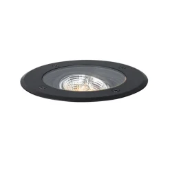 QAZQA Gartenbeleuchtung|Bodenstrahler Außen*Moderner Außen-Bodenstrahler schwarz AR70 verstellbar IP65 - Delux