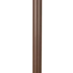 QAZQA Gartenbeleuchtung|Stehlampen Außen*Moderner Außenpfosten rostbraun 100 cm IP44 verstellbar - Ciara