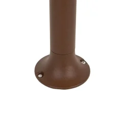 QAZQA Gartenbeleuchtung|Stehlampen Außen*Moderner Außenpfosten rostbraun 60 cm IP44 verstellbar - Ciara