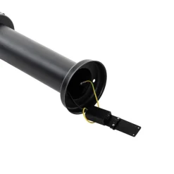 QAZQA Gartenbeleuchtung|Laternen Außen*Moderner Außenpfosten schwarz 50 cm - Elly