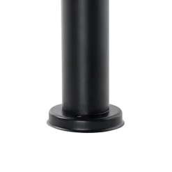 QAZQA Gartenbeleuchtung|Laternen Außen*Moderner Außenpfosten schwarz 100 cm - Elly