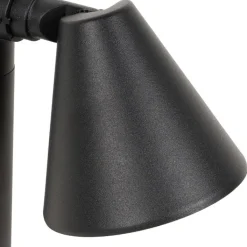 QAZQA Gartenbeleuchtung|Stehlampen Außen*Moderner Außenpfosten schwarz 30 cm IP44 verstellbar - Ciara