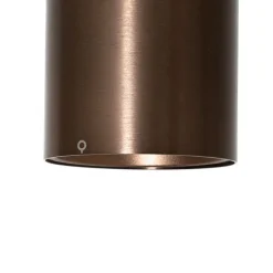QAZQA Deckenstrahler|Aufbaustrahler*Moderner Aufbaustrahler Dunkelbronze GU10 50mm - Deep