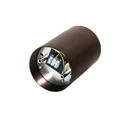 QAZQA Deckenstrahler|Aufbaustrahler*Moderner Aufbaustrahler Dunkelbronze GU10 50mm - Deep