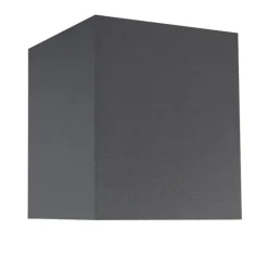 QAZQA Deckenstrahler|Aufbaustrahler*Moderner Aufbaustrahler Dunkelgrau GU10 50mm - Qubo