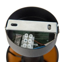 QAZQA Wandstrahler|Deckenstrahler*Moderner Aufbaustrahler schwarz neigbar - Lofty