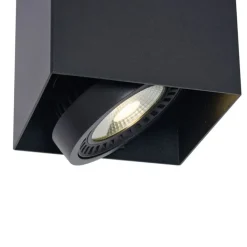 QAZQA Professional Wandstrahler|Deckenstrahler*Moderner Aufbaustrahler schwarz inkl. LED dimmbar - Dionysos