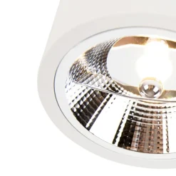 QAZQA Küchenlampen|Aufbaustrahler*Moderner Aufbaustrahler weiß GU10 111mm - Expert