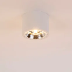 QAZQA Küchenlampen|Aufbaustrahler*Moderner Aufbaustrahler weiß GU10 111mm - Expert