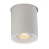 QAZQA Deckenstrahler|Aufbaustrahler*Moderner Aufbaustrahler weiß GU10 50mm - Tubo