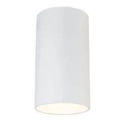 QAZQA Deckenstrahler|Aufbaustrahler*Moderner Aufbaustrahler weiß 5,5 cm GU10 50 mm - Tuba