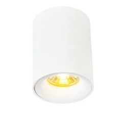 QAZQA Küchenlampen|Deckenstrahler*Moderner Aufbaustrahler weiß GU10 50mm - Ronda