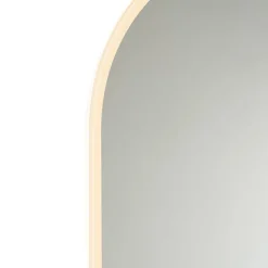 QAZQA Badezimmerlampen|Spiegel Mit Beleuchtung*Moderner Badezimmerspiegel inkl. LED und Touchdimmer - Bouwina