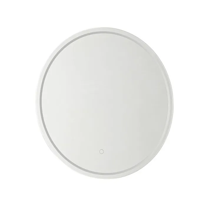 QAZQA Badezimmerlampen|Spiegel Mit Beleuchtung*Moderner Badezimmerspiegel 60 cm inkl. LED und Touchdimmer - Sebas