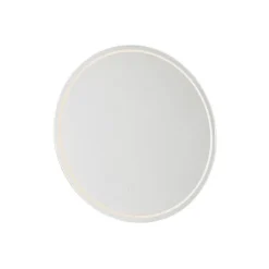 QAZQA Badezimmerlampen|Spiegel Mit Beleuchtung*Moderner Badezimmerspiegel 60 cm inkl. LED und Touchdimmer - Sebas