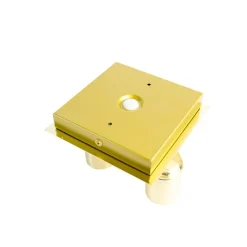 QAZQA Badezimmerlampen|Deckenstrahler*Moderner Badspot Messing quadratisch 2-flammig IP44 - Ducha