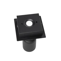 QAZQA Badezimmerlampen|Deckenstrahler*Moderner Badspot schwarz quadratisch IP44 - Ducha