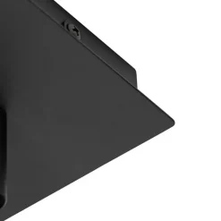 QAZQA Badezimmerlampen|Deckenstrahler*Moderner Badspot schwarz quadratisch IP44 - Ducha