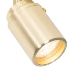 QAZQA Gartenbeleuchtung|Badezimmerlampen*Moderner Badstrahler Messing IP44 - Ducha