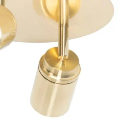 QAZQA Gartenbeleuchtung|Badezimmerlampen*Moderner Badstrahler Messing 2-flammig IP44 - Ducha