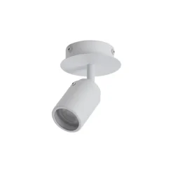 QAZQA Badezimmerlampen|Wandstrahler*Moderner Badstrahler weiß IP44 - Ducha