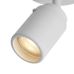 QAZQA Badezimmerlampen|Wandstrahler*Moderner Badstrahler weiß IP44 - Ducha