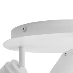 QAZQA Badezimmerlampen|Deckenstrahler*Moderner Badstrahler weiß 3-flammig IP44 - Ducha