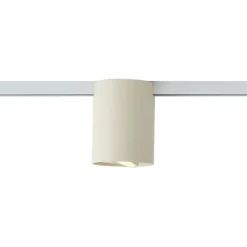 QAZQA Deckenstrahler|Aufbaustrahler*Moderner beiger Strahler für 1-Phasen-Schienensystem - Iconic Rondoo Up