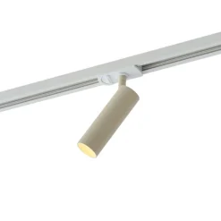 QAZQA Deckenstrahler|Aufbaustrahler*Moderner beiger Strahler für 1-Phasen-Schienensystem GU10 35mm - Iconic Jeana Luxe