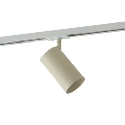 QAZQA Deckenstrahler|Aufbaustrahler*Moderner beiger Strahler für 1-Phasen-Schienensystem GU10 70mm - Iconic Jeana Luxe