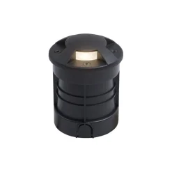 QAZQA Gartenbeleuchtung|Bodenstrahler Außen*Moderner Bodeneinbaustrahler schwarz GU10 50mm 4-Licht-Effekt IP65 - Cellar