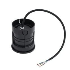 QAZQA Gartenbeleuchtung|Bodenstrahler Außen*Moderner Bodeneinbaustrahler schwarz GU10 50mm 4-Licht-Effekt IP65 - Cellar