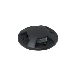 QAZQA Gartenbeleuchtung|Bodenstrahler Außen*Moderner Bodeneinbaustrahler schwarz GU10 50mm 4-Licht-Effekt IP65 - Cellar