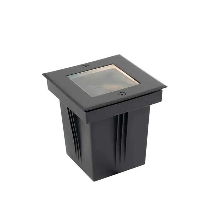 Kinder QAZQA Preisvorteil Auf Leuchtmittel|Smarte Glühbirnen*Moderner Bodenspoiler Schwarz verstellbar IP65 - Oneon