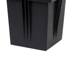 Kinder QAZQA Preisvorteil Auf Leuchtmittel|Smarte Glühbirnen*Moderner Bodenspoiler Schwarz verstellbar IP65 - Oneon