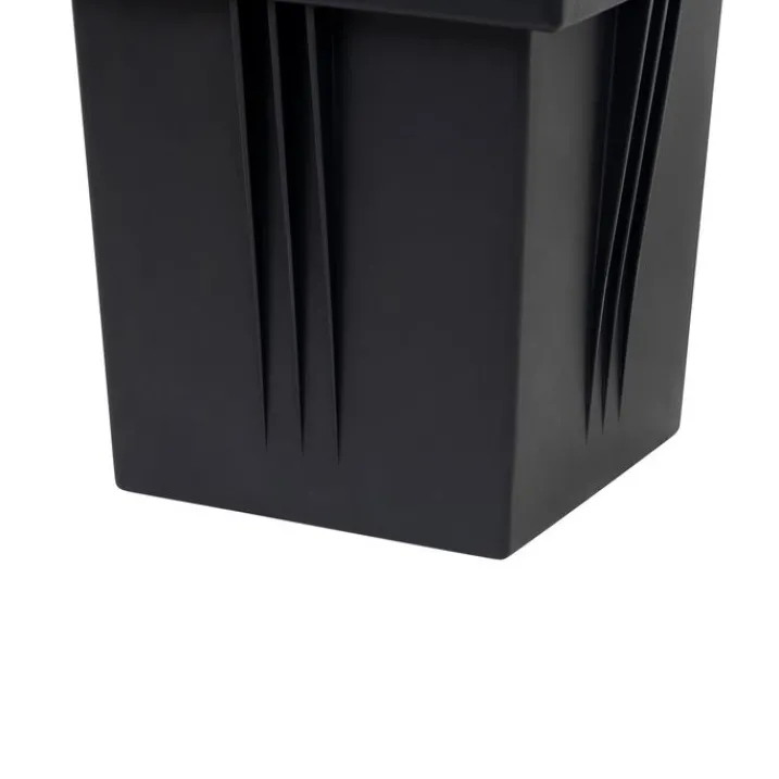 Kinder QAZQA Preisvorteil Auf Leuchtmittel|Smarte Glühbirnen*Moderner Bodenspoiler Schwarz verstellbar IP65 - Oneon