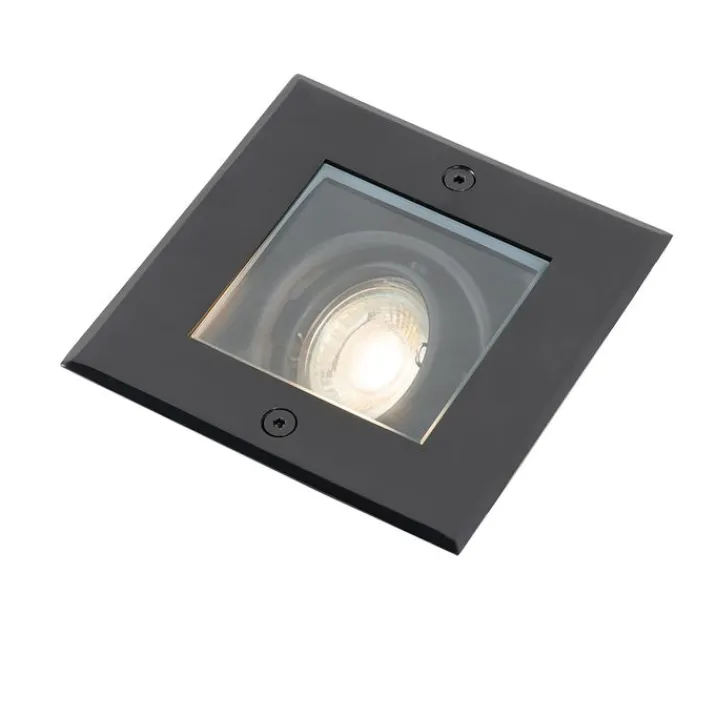 Kinder QAZQA Preisvorteil Auf Leuchtmittel|Smarte Glühbirnen*Moderner Bodenspoiler Schwarz verstellbar IP65 - Oneon