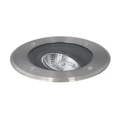 QAZQA Gartenbeleuchtung|Bodenstrahler Außen*Moderner Bodenstrahler für den Außenbereich aus Stahl AR70, verstellbar, IP65 – Delux