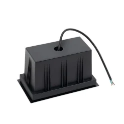 QAZQA Bodenstrahler Außen|Außenstrahler*Moderner Bodenstrahler schwarz 2-flammig verstellbar IP65 - Oneon