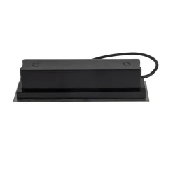 QAZQA Gartenbeleuchtung|Led-Außenleuchten*Moderner Bodenstrahler Stahl 30 cm inkl. LED IP65 - Eline