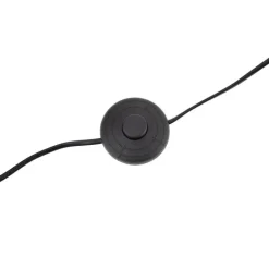 QAZQA Esszimmerlampen|Wohnzimmerlampen*Moderner Bogenlampe Messing mit beigem Schirm - Vinossa