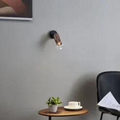 QAZQA Wandstrahler|Deckenstrahler*Moderner Deckenspot Dark Bronze Verstellbar - Veerle