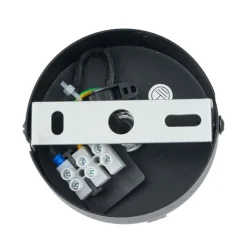 QAZQA Wandstrahler|Deckenstrahler*Moderner Deckenspot Gunmetal mit verstellbarem Glas - Drain