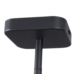 QAZQA Wandstrahler|Deckenstrahler*Moderner Deckenspot schwarz rund GU10 35mm dreh- und neigbar - Kate