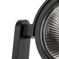 QAZQA Deckenstrahler|Aufbaustrahler*Moderner Deckenspot schwarz verstellbar GU10 111mm - Master