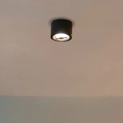 QAZQA Schlafzimmerlampen|Küchenlampen*Moderner Deckenspot schwarz AR111 inkl. LED - Expert