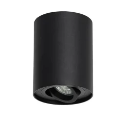 QAZQA Schlafzimmerlampen|Küchenlampen*Moderner Deckenspot schwarz dreh- und neigbar - Rondoo up