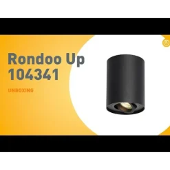 QAZQA Schlafzimmerlampen|Küchenlampen*Moderner Deckenspot schwarz dreh- und neigbar - Rondoo up